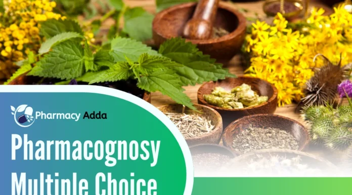 20113 Pharmacognosy Multiple Choice Questions With Answers Pharmacognosy Multiple Choice Questions With Answers
