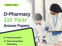 Msbte Model Answer Paper D Pharmacy 1st Year 2024