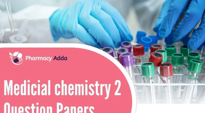 66111 Medicinal Chemistry 2 Question Bank Pdf Medicinal Chemistry 2 Question Bank Pdf